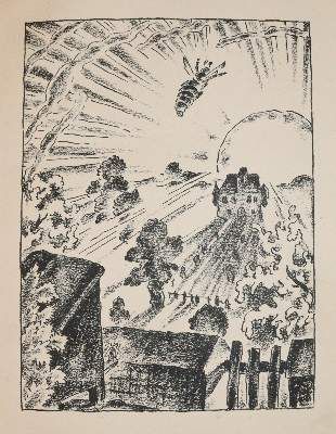 Große Abbildung Nr.14: 141-1341 Hebbel,F.: (Literatur und illustrierte Bücher 20.Jahrhundert - Alte Literatur in modernen Ausgaben)