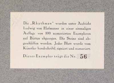 Große Abbildung Nr.3: 141-1352 Hofmann,L.v.: (Literatur und illustrierte Bücher 20.Jahrhundert - Alte Literatur in modernen Ausgaben)