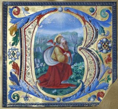 Große Abbildung Nr.1: 141-138 Prachtinitiale B.: (Handschriften)
