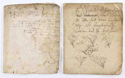 Große Abbildung Nr.1: 141-139 Probiertes geheimes ... Kunst Büchlein: (Handschriften)