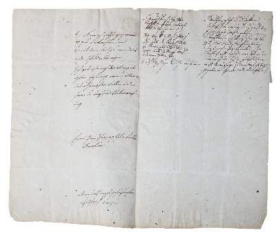 Große Abbildung Nr.10: 141-142 Urkunden.: (Handschriften)
