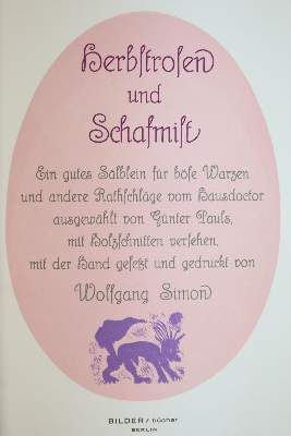 Große Abbildung Nr.11: 141-1433 Mechtel,A.: (Literatur und illustrierte Bücher 20.Jahrhundert - Alte Literatur in modernen Ausgaben)