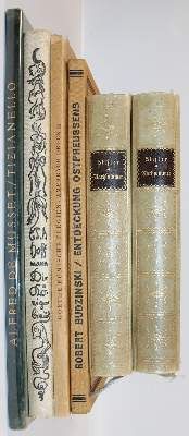 Große Abbildung Nr.2: 141-1449 Musset,A.de.: (Literatur und illustrierte Bücher 20.Jahrhundert - Alte Literatur in modernen Ausgaben)