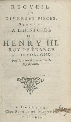 Große Abbildung Nr.1: 141-145 (Hay du Chastelet,P.).: (Alte Drucke, Handschriften und Theologie)