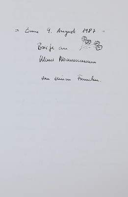 Große Abbildung Nr.2: 141-1457 Nonnenmann, Klaus: (Literatur und illustrierte Bücher 20.Jahrhundert - Alte Literatur in modernen Ausgaben)