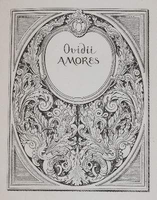 Große Abbildung Nr.2: 141-1461 Ovidius Naso,P.: (Literatur und illustrierte Bücher 20.Jahrhundert - Alte Literatur in modernen Ausgaben)