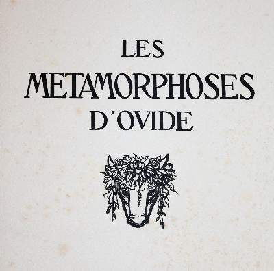 Große Abbildung Nr.1: 141-1462 Ovidius,N.P.: (Literatur und illustrierte Bücher 20.Jahrhundert - Alte Literatur in modernen Ausgaben)