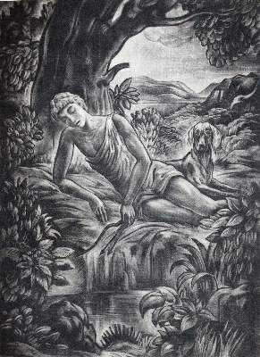 Große Abbildung Nr.4: 141-1462 Ovidius,N.P.: (Literatur und illustrierte Bücher 20.Jahrhundert - Alte Literatur in modernen Ausgaben)