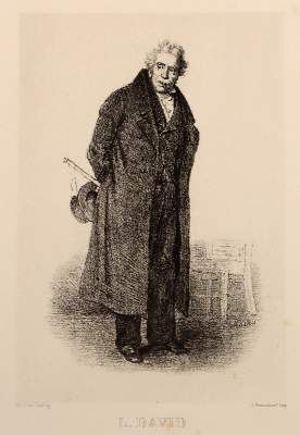 Große Abbildung Nr.2: 141-1466 Peintre Louis David, Le.: (Literatur und illustrierte Bücher 20.Jahrhundert - Alte Literatur in modernen Ausgaben)