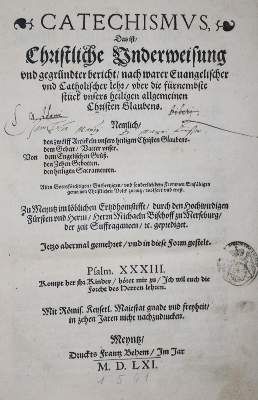 Große Abbildung Nr.1: 141-147 (Helding,M. gen. Sidonius).: (Alte Drucke, Handschriften und Theologie)