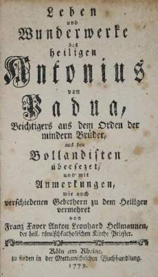 Große Abbildung Nr.1: 141-148 Hellmann,F.X.A.L.: (Alte Drucke, Handschriften und Theologie)