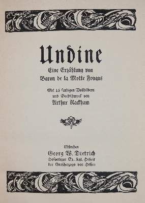 Große Abbildung Nr.11: 141-1494 Fouque,F. de la Motte.: (Rackham)