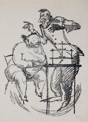 Große Abbildung Nr.3: 141-1505 Ringelnatz,J.: (Literatur und illustrierte Bücher 20.Jahrhundert - Alte Literatur in modernen Ausgaben)