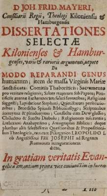 Große Abbildung Nr.1: 141-151 Henning,A.: (Alte Drucke, Handschriften und Theologie)