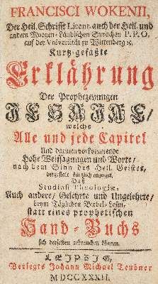 Große Abbildung Nr.1: 141-152 H(ering),J.G.: (Alte Drucke, Handschriften und Theologie)