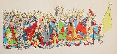 Große Abbildung Nr.2: 141-1526 Sammlung: (Literatur und illustrierte Bücher 20.Jahrhundert - Alte Literatur in modernen Ausgaben)