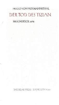 Große Abbildung Nr.3: 141-1534 Hofmannsthal,H.v.: (Schlotter)