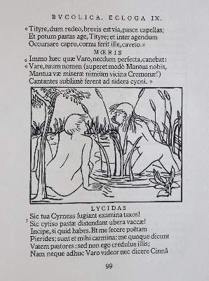 Große Abbildung Nr.3: 141-1581 Vergilius Maro,P.: (Literatur und illustrierte Bücher 20.Jahrhundert - Alte Literatur in modernen Ausgaben)