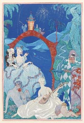 Große Abbildung Nr.2: 141-1582 Verlaine,P.: (Literatur und illustrierte Bücher 20.Jahrhundert - Alte Literatur in modernen Ausgaben)