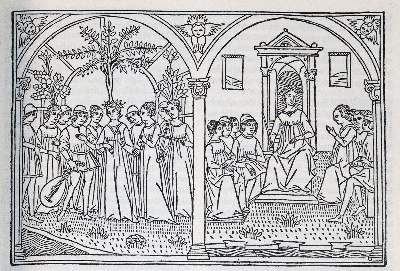 Große Abbildung Nr.2: 141-1595 Boccaccio,G.: (Weiss)
