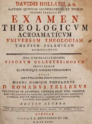 Große Abbildung Nr.1: 141-160 Holla(t)z,D.: (Alte Drucke, Handschriften und Theologie)