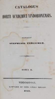 Große Abbildung Nr.1: 141-1617 Endlicher,S.: (Botanik)