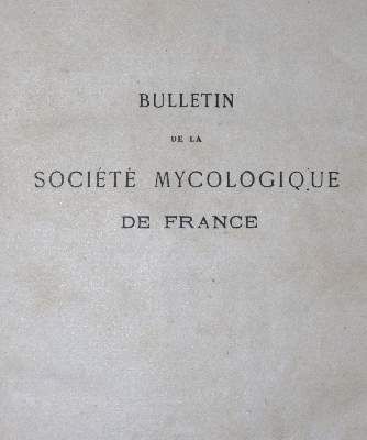 Große Abbildung Nr.2: 141-1629 Bulletin de la Societe Mycologique: (Botanik, Pilze)