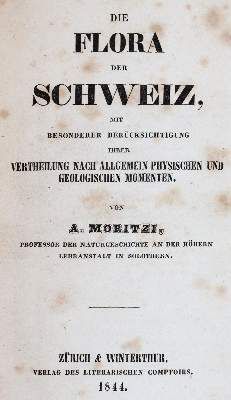 Große Abbildung Nr.1: 141-1638 Moritzi,A.: (Botanik, Schweiz)