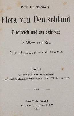 Große Abbildung Nr.1: 141-1641 Thome,(O.W.): (Botanik)