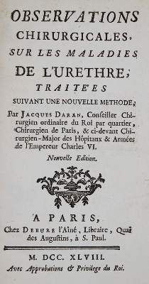 Große Abbildung Nr.2: 141-1662 Daran,J.: (Medizin, Chirurgie)