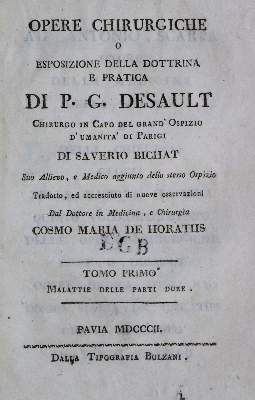 Große Abbildung Nr.2: 141-1664 Desault,P.J.: (Medizin)