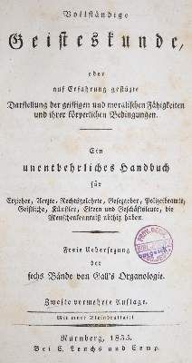 Große Abbildung Nr.1: 141-1670 Gall,F.J.: (Medizin)