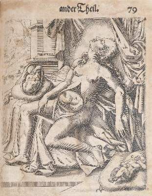 Große Abbildung Nr.3: 141-1673 Bourgeois,L.: (Medizin, Gynäkologie)