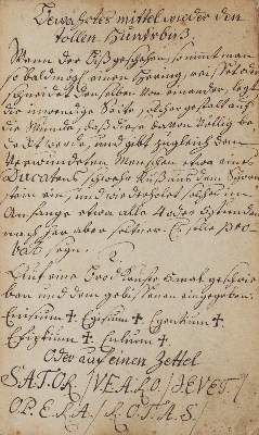 Große Abbildung Nr.3: 141-1676 Artzney: (Medizin, Handschriften)