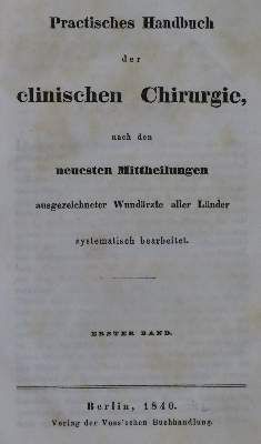Große Abbildung Nr.1: 141-1700 Practisches Handbuch: (Medizin)
