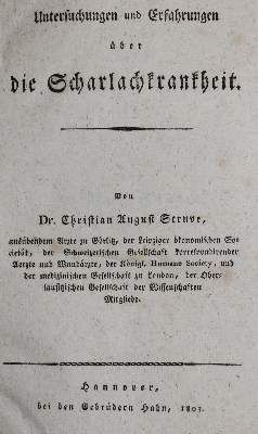 Große Abbildung Nr.1: 141-1712 Struve,C.A.: (Medizin)
