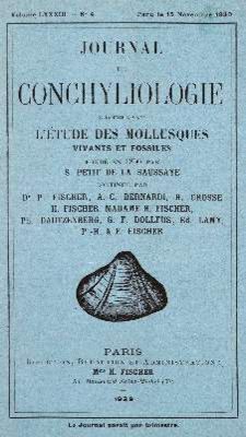 Große Abbildung Nr.1: 141-1734 Journal de Conchyliologie.: (Zoologie)