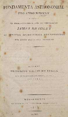 Große Abbildung Nr.1: 141-1771 Besel,F.W.: (Verschiedene Gebiete - Varia, Astronomie)