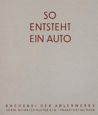 Große Abbildung Nr.1: 141-1785 (Erhardt,P.G.).: (Verschiedene Gebiete - Varia, Auto)