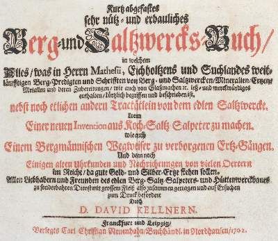 Große Abbildung Nr.2: 141-1792 Kellner,D.: (Verschiedene Gebiete - Varia, Bergbau)