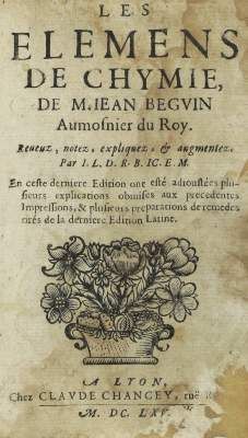 Große Abbildung Nr.3: 141-1802 Beguin,J.: (Verschiedene Gebiete - Varia, Chemie)