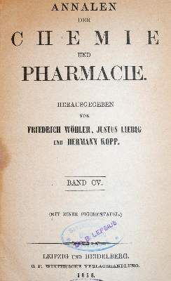 Große Abbildung Nr.1: 141-1805 Kekule,A.: (Verschiedene Gebiete - Varia, Chemie)