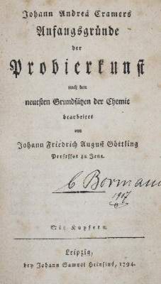 Große Abbildung Nr.2: 141-1808 Cramer,J.A.: (Verschiedene Gebiete - Varia)