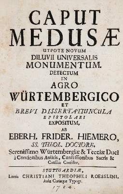 Große Abbildung Nr.1: 141-1828 Hiemer,E.F.: (Verschiedene Gebiete - Varia, Geologie - Mineralogie u. Paläontologie)