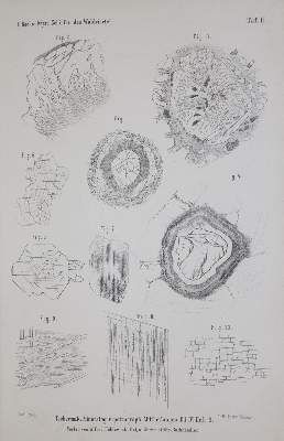 Große Abbildung Nr.3: 141-1836 Tschermak,G.: (Verschiedene Gebiete - Varia, Geologie - Mineralogie u. Paläontologie)