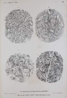 Große Abbildung Nr.4: 141-1836 Tschermak,G.: (Verschiedene Gebiete - Varia, Geologie - Mineralogie u. Paläontologie)