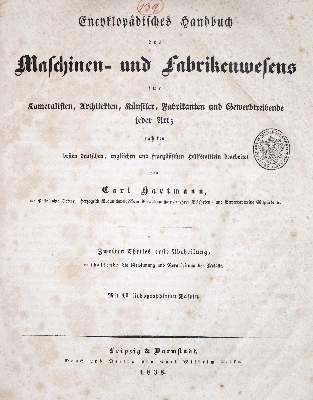 Große Abbildung Nr.2: 141-1840 Hartmann,C.: (Verschiedene Gebiete - Varia)