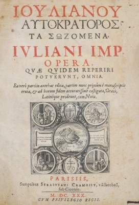 Große Abbildung Nr.1: 141-185 Julianus.: (Alte Drucke, Handschriften und Theologie)