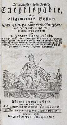 Große Abbildung Nr.1: 141-1857 Krünitz,J.G.: (Verschiedene Länder - Geschichte)