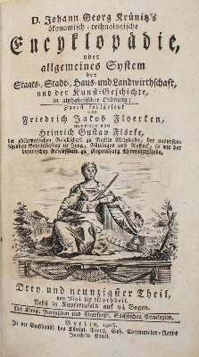 Große Abbildung Nr.1: 141-1873 Krünitz,J.G.: (Verschiedene Länder - Geschichte)